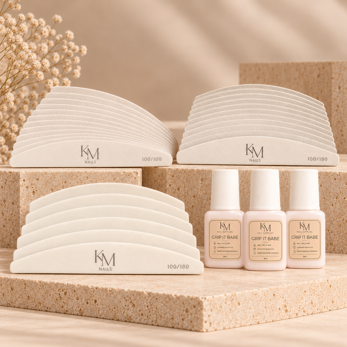 KM Nail Tech Essentials Kit