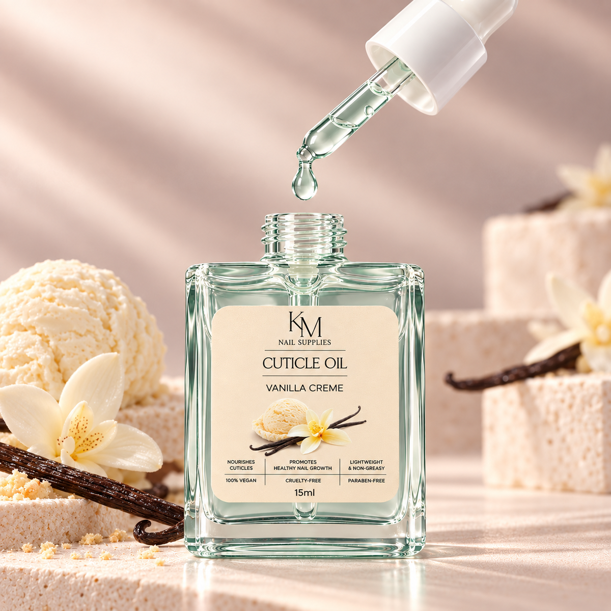Vanilla Crème Cuticle Oil – 15ml